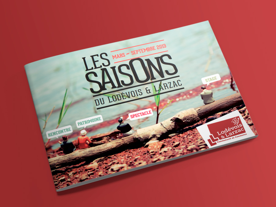Couverture programme 2013 - Les saisons du Lodévois & Larzac
